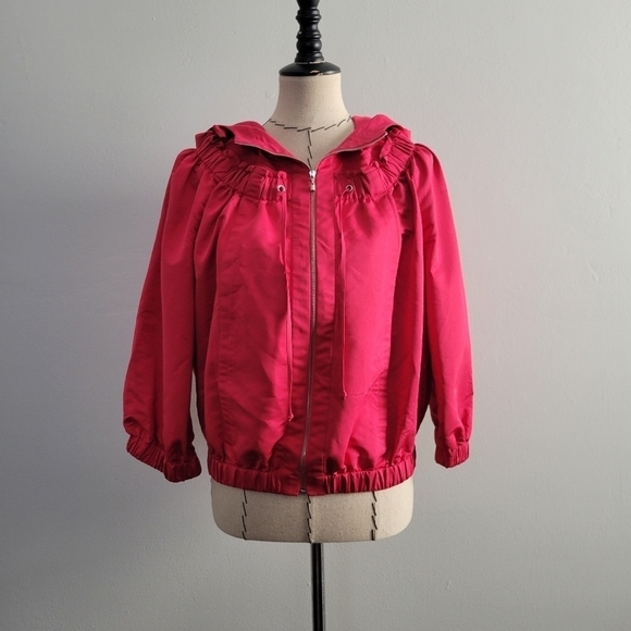 St. John Jackets & Blazers - St. John SoCa Pink Zipper Jacket